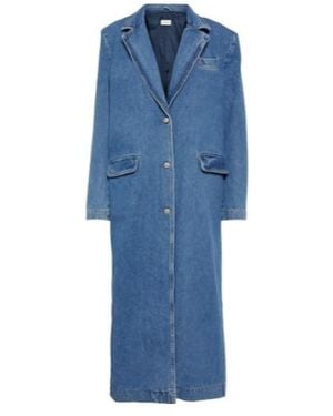 Magda Butrym Denim Coat - Blue