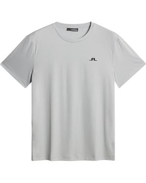 J.Lindeberg Crew Neck Short-Sleeved T-Shirt - Grey