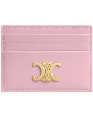 Celine Card Holder Triomphe - Pink