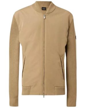 BOSS Long Sleeve Casual Jacket - Natural