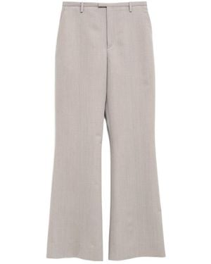 Bottega Veneta Casual Trousers With Belt Loops - Grey