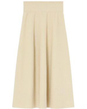 Loro Piana Touch Royal Lightness Skirt - Natural