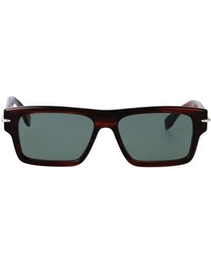 Fendi Eyewear Rectangular Frame Sunglasses - Multicolor