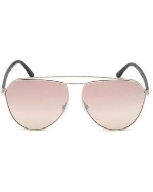 Tom Ford Eyewear Pilot-Frame Sunglasses - Pink