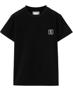 WOOYOUNGMI Short-Sleeved T-Shirt - Black