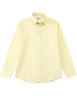 Burberry Long-Sleeved Shirt - Yellow