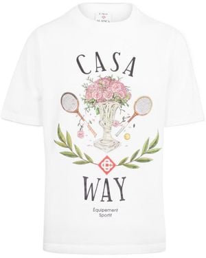 CASABLANCA Casa Way T-Shirt - White