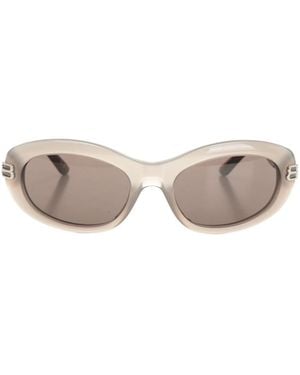 Balenciaga Eyewear Casino Round Sunglasses - White