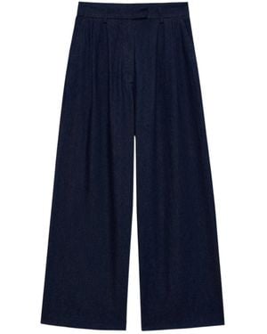 Anine Bing Lou Trousers - Blue