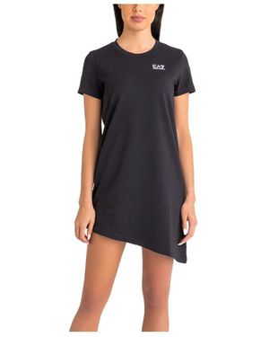 EA7 Logo Dress - Blue
