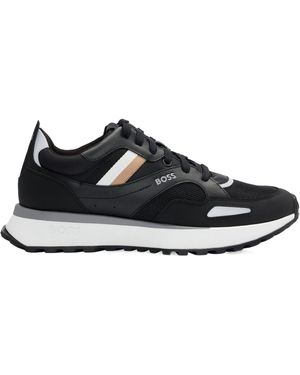 BOSS Boss Running-Style Trainers - Black