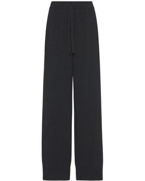 The Row Anton Cashmere Casual Trousers - Multicolour