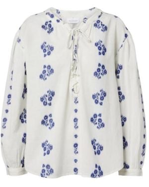 Velvet By Graham & Spencer Winslet Cotton Blouse - Multicolour