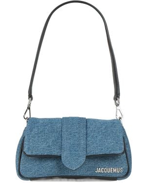 Jacquemus Small Two-Tone Denim Bag - Blue