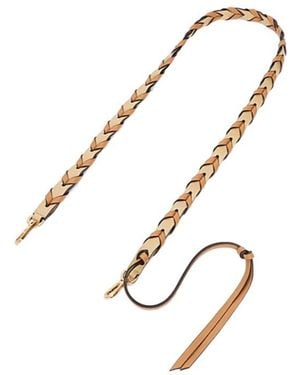 Loewe Braided Bag Strap - Metallic