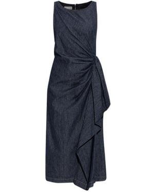 Dries Van Noten Sleeveless Dress - Blue