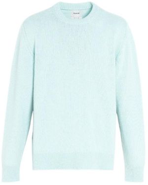 Barrie Thistle-Motif Cashmere Sweater - Blue