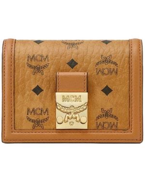MCM Tracy Wallet - Natural