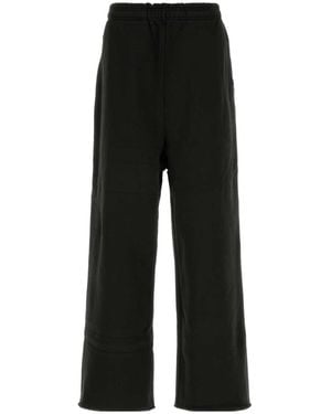 Entire studios Straight-Leg Athletic Pants With An Elastic Waist - Black