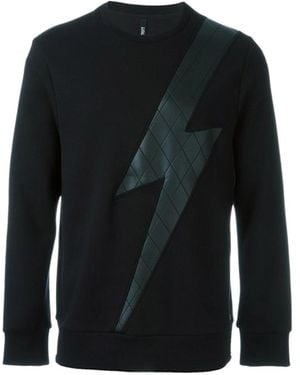 Neil Barrett Round-Neck Jumper - Black