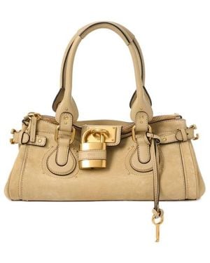 Chloé Chloé Paddington Tote Bag - Metallic