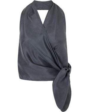 St. Agni Sleeveless Top - Blue