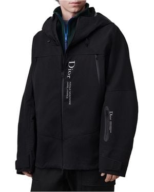 Dior Alps Montaigne Printed Shell Jacket - Blue