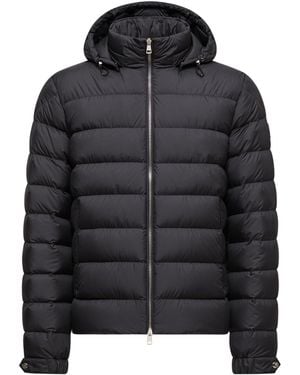 Moncler Arneb Hooded Short Down Jacket - Black