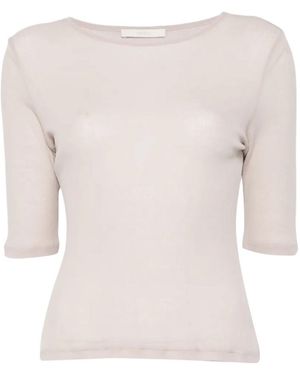 Amomento Crew Neck T-Shirt - White