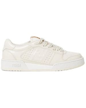 Fendi Match Sneakers - White