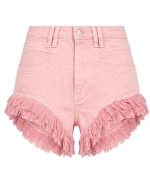 Isabel Marant Denim Shorts - Pink