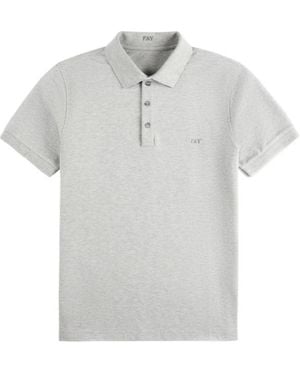 Fay Classic Polo Shirt - White