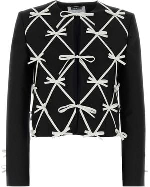 Moschino Long-Sleeved Sweater - Black