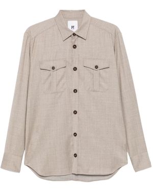PT01 Long-Sleeve Shirt - Natural