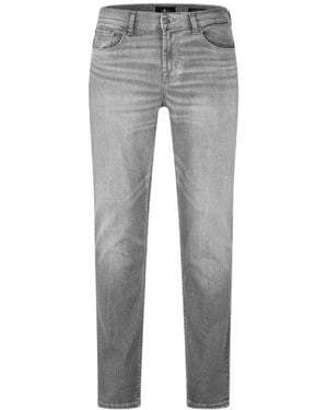 7 For All Mankind Belt Loops Jeans - Grey