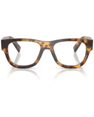 Prada Eyewear Square Frame Glasses - White