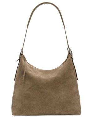 Lemaire Belted Hobo Bag - Brown