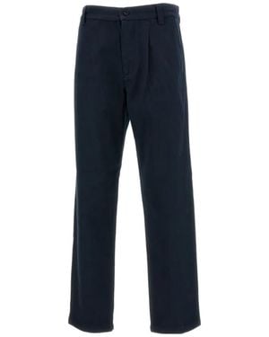 A.P.C. Straight Fitted Chino Pants - Blue