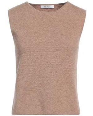 Max Mara Triangle Bikini Top Swimsuit - Brown