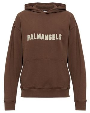 Palm Angels Long-Sleeve Sweatshirt - Brown