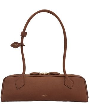 Alaïa Alaïa Le Teckel Medium Shoulder Bag - Brown