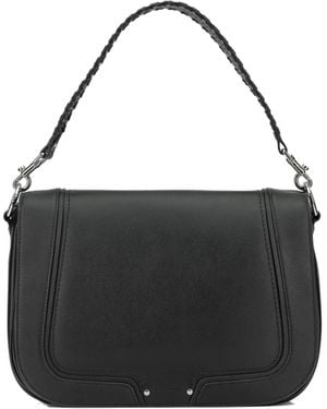 Le Tanneur Flap Shoulder Bag - Black