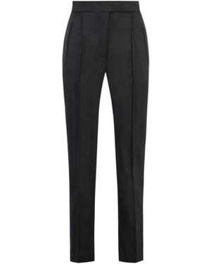 Pt Pantaloni Pt Torino Stretch Viscose Slacks - Blue