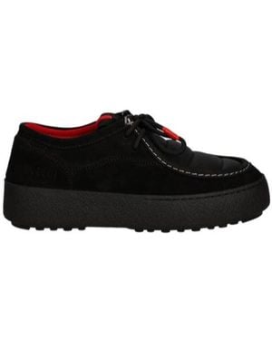 Moon Boot Mtrack Derby Shoes - Black