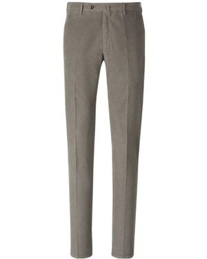 PT01 Leonardo Slim-Fit Trousers - Grey