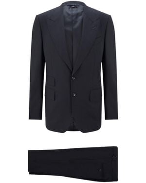 Tom Ford Shelton Suit (Set Of Three) - Blue