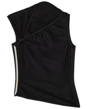 Y-3 Waffle Warp Knit Top - Black