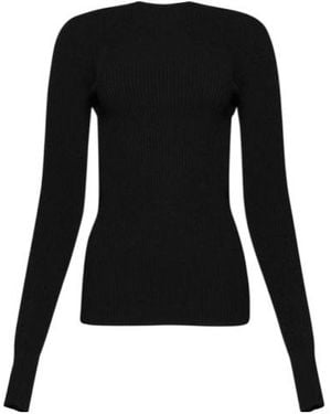 Rick Owens Long-Sleeved Crewneck Jumper - Black