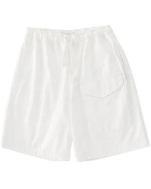 Studio Nicholson Drawstring Shorts - White