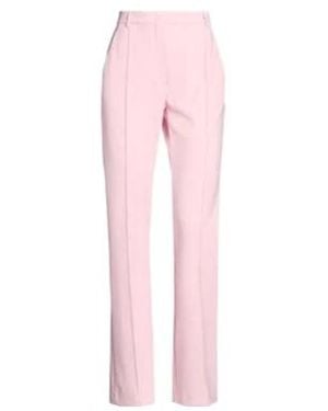 Sportmax Simple Straight-Leg Trousers - Pink